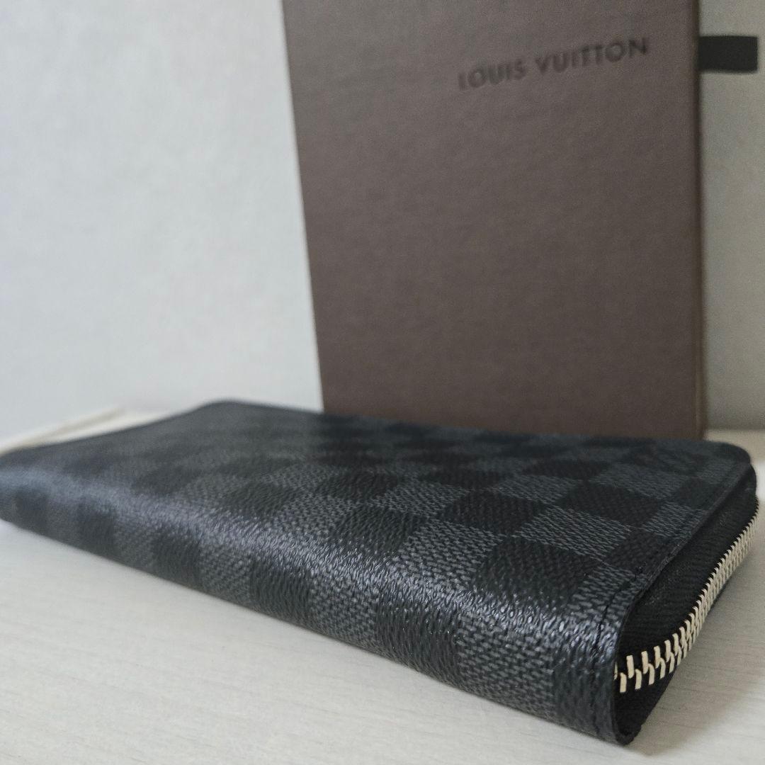 Overflow★未使用品★ルイヴィトン★ダミエ★ブラック★長財布
