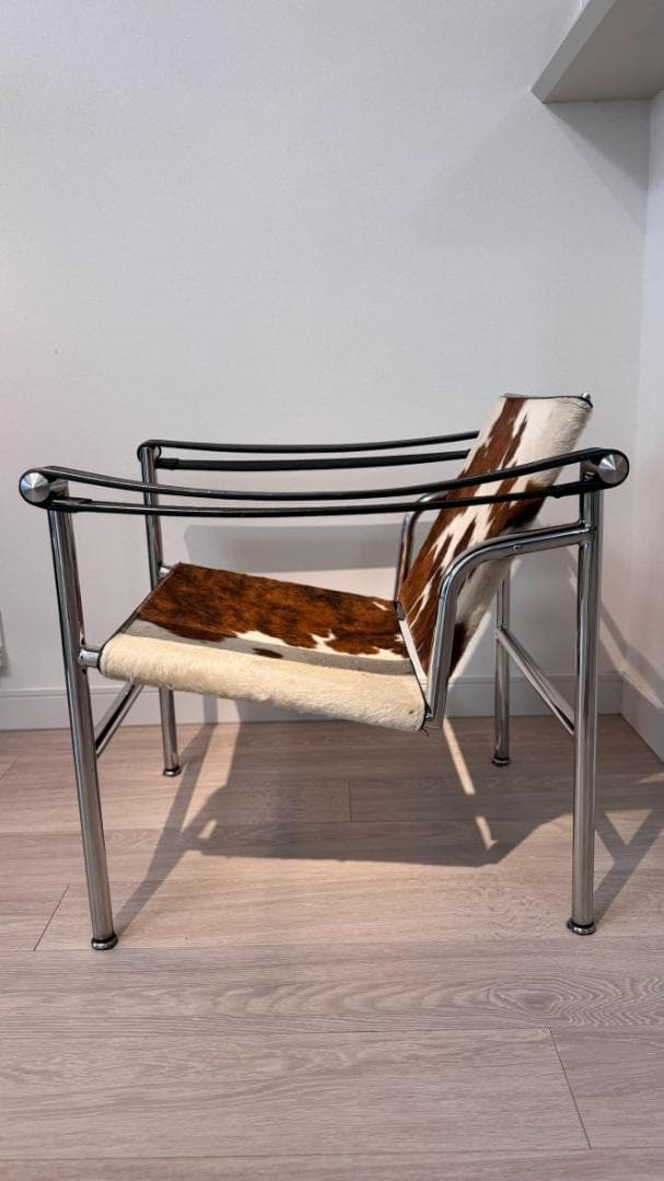 ル・コルビュジエ LC1 スリングチェア（リプロダクト品）　ハラコ