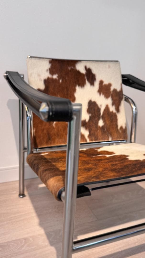 ル・コルビュジエ LC1 スリングチェア（リプロダクト品）　ハラコ