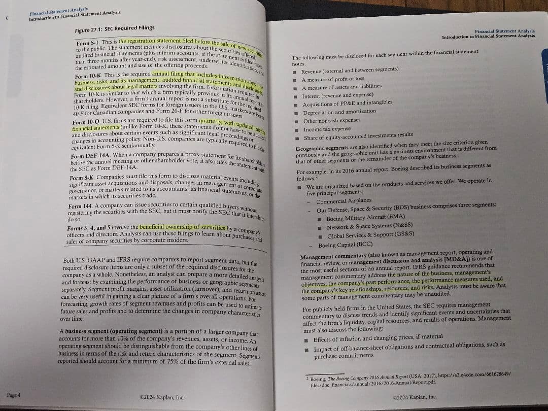 2025 CFA Level1 SchweserNote4冊QuickSheet