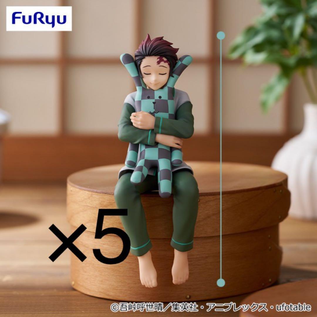 5個　鬼滅の刃」 ぬーどるストッパーフィギュアー竈門炭治郎×クラフトホリック