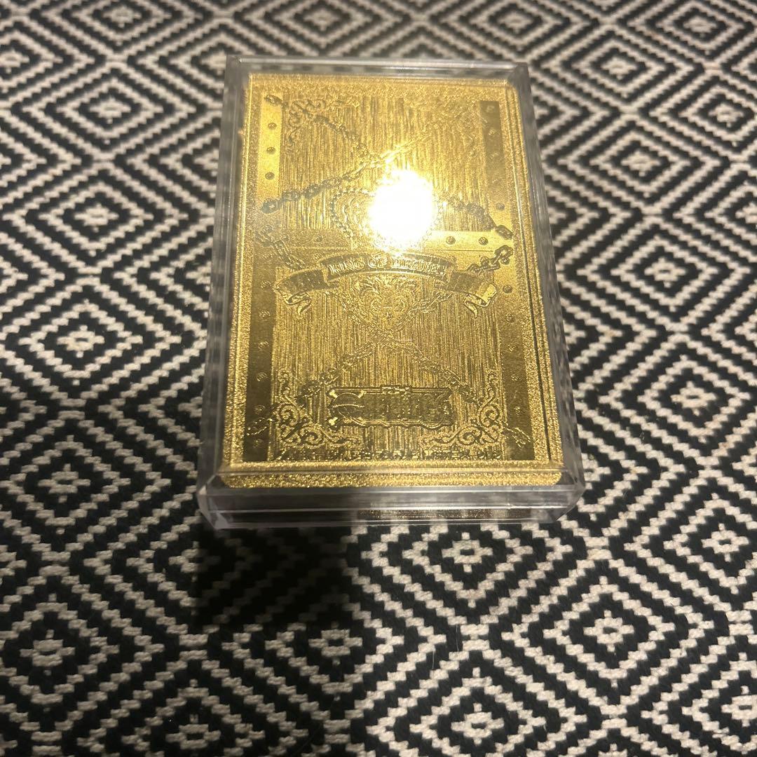 ワンピース　金色トランプカードセット　激レア