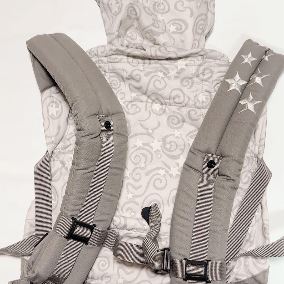 【美品】エルゴベビー 抱っこ紐 星 オリジナル ギャラクシーグレー