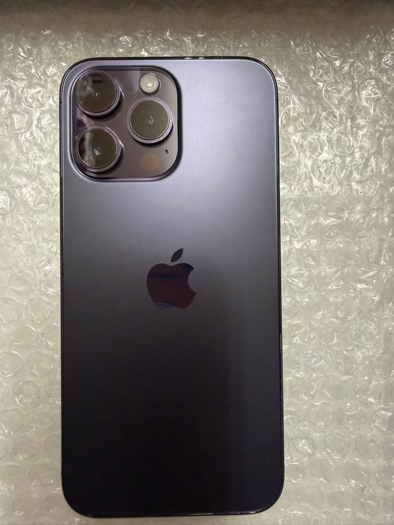 美品Apple iPhone 14 Pro MAX 512パープル SIMフリ