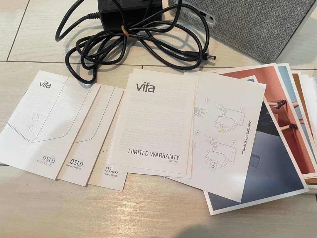 訳あり　VIFA OSLO ヴィーファ　オスロ　ワイヤレススピーカー
