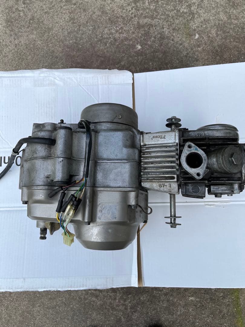 角目シャリ70 6VCDIエンジン