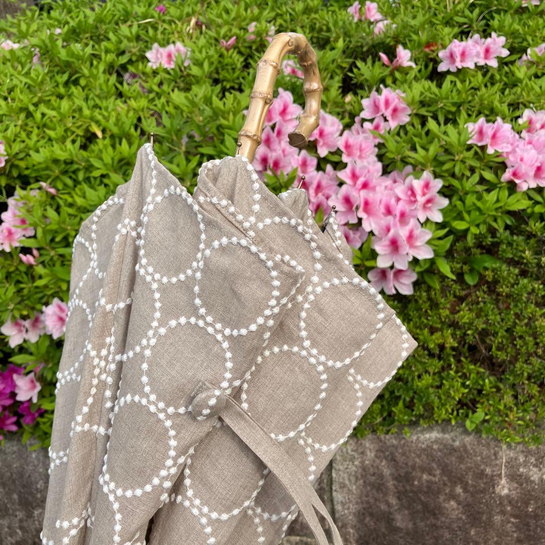 s)ミナペルホネン☆ハンドメイド 日傘(tambourine)