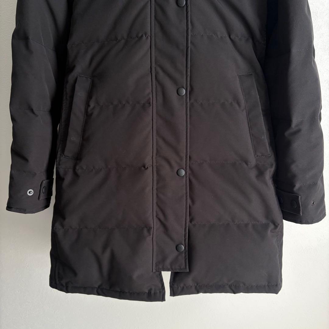 【美品/正規品】カナダグース シェルバーンパーカ ブラックレーベル 黒 S