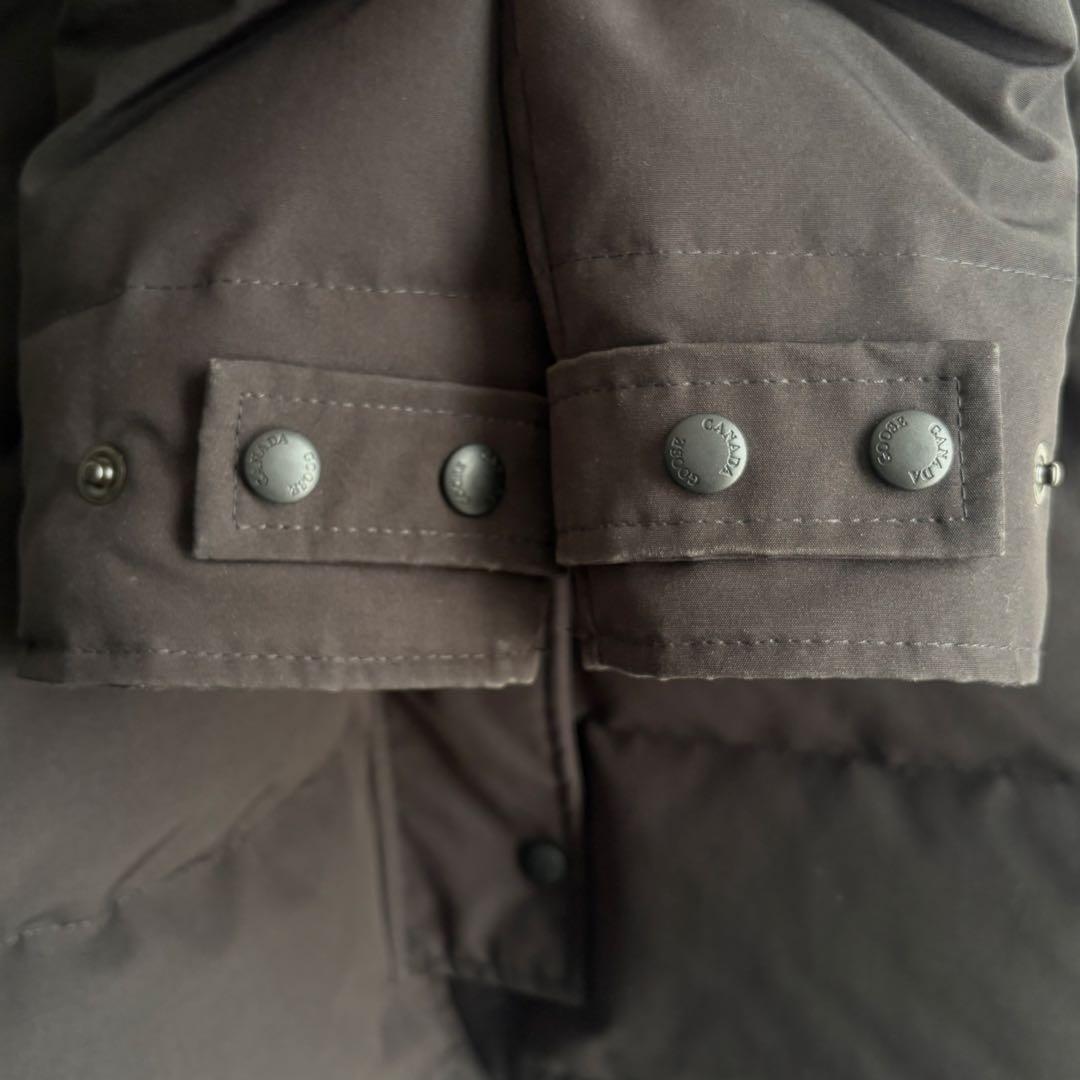 【美品/正規品】カナダグース シェルバーンパーカ ブラックレーベル 黒 S