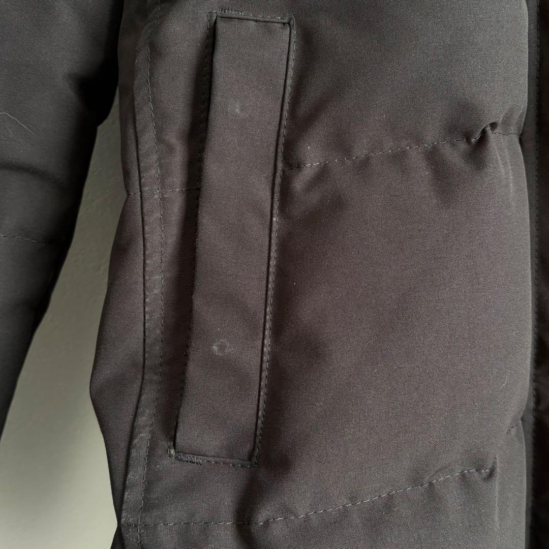 【美品/正規品】カナダグース シェルバーンパーカ ブラックレーベル 黒 S