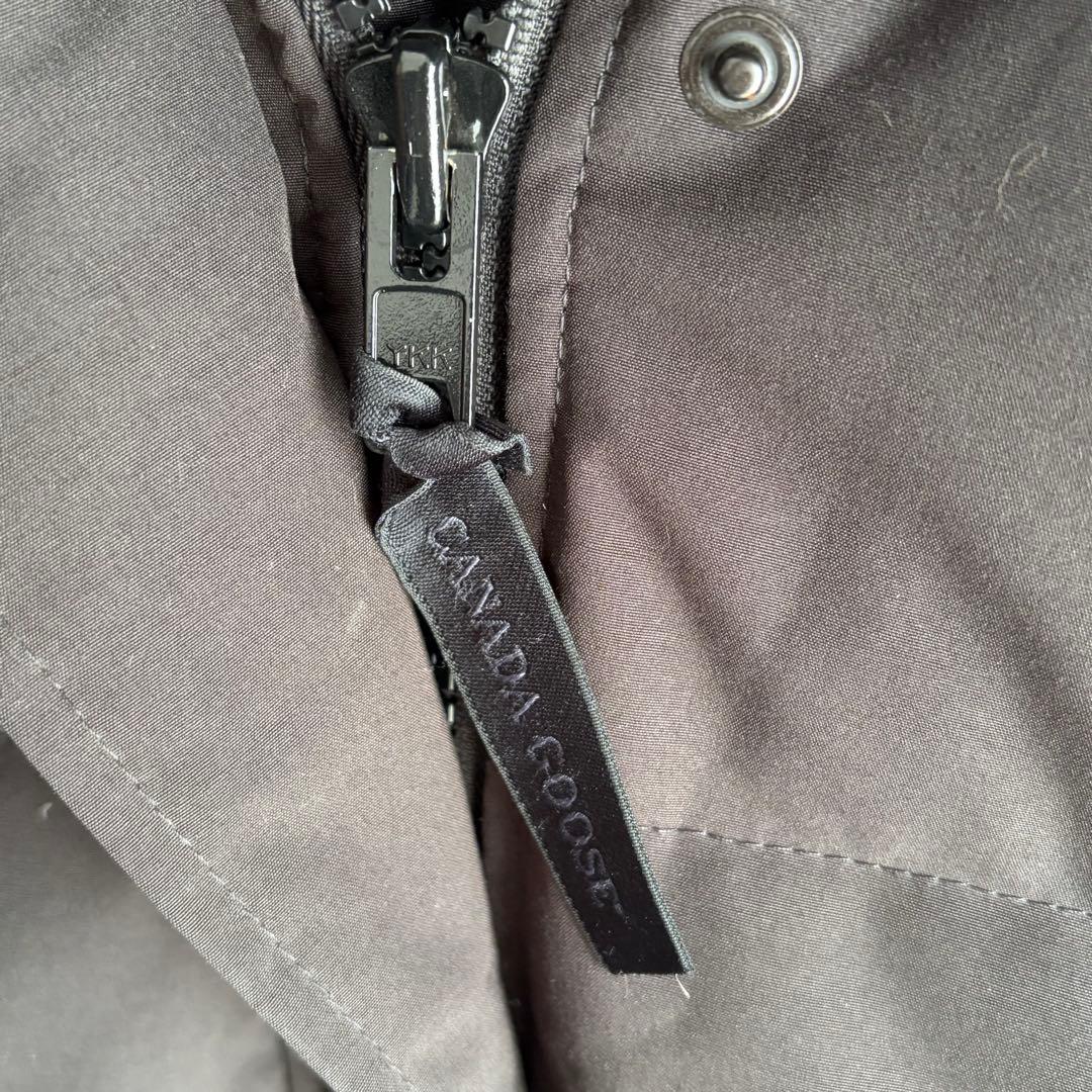 【美品/正規品】カナダグース シェルバーンパーカ ブラックレーベル 黒 S