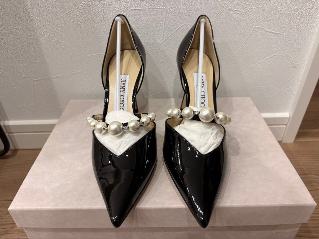 JIMMY CHOO ブラック パンプス