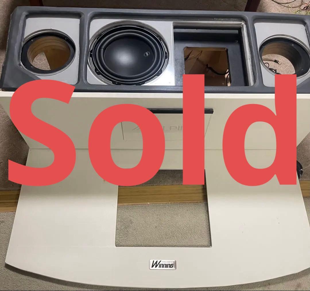 ALPINE ウーファー用エンクロージャー