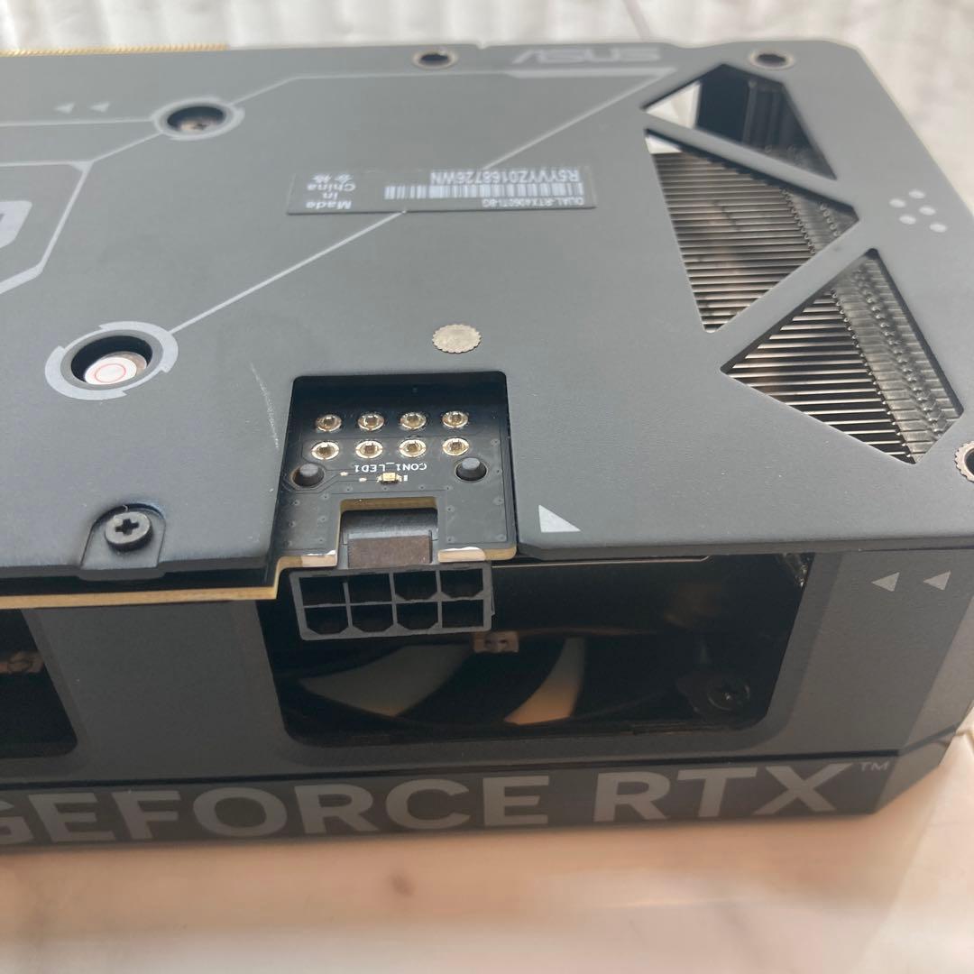 【極美品即発送】ASUS Dual GeForce RTX 4060Ti 動作品
