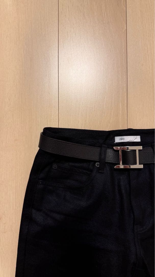 パンツ i SHII 4pocket waxed denim