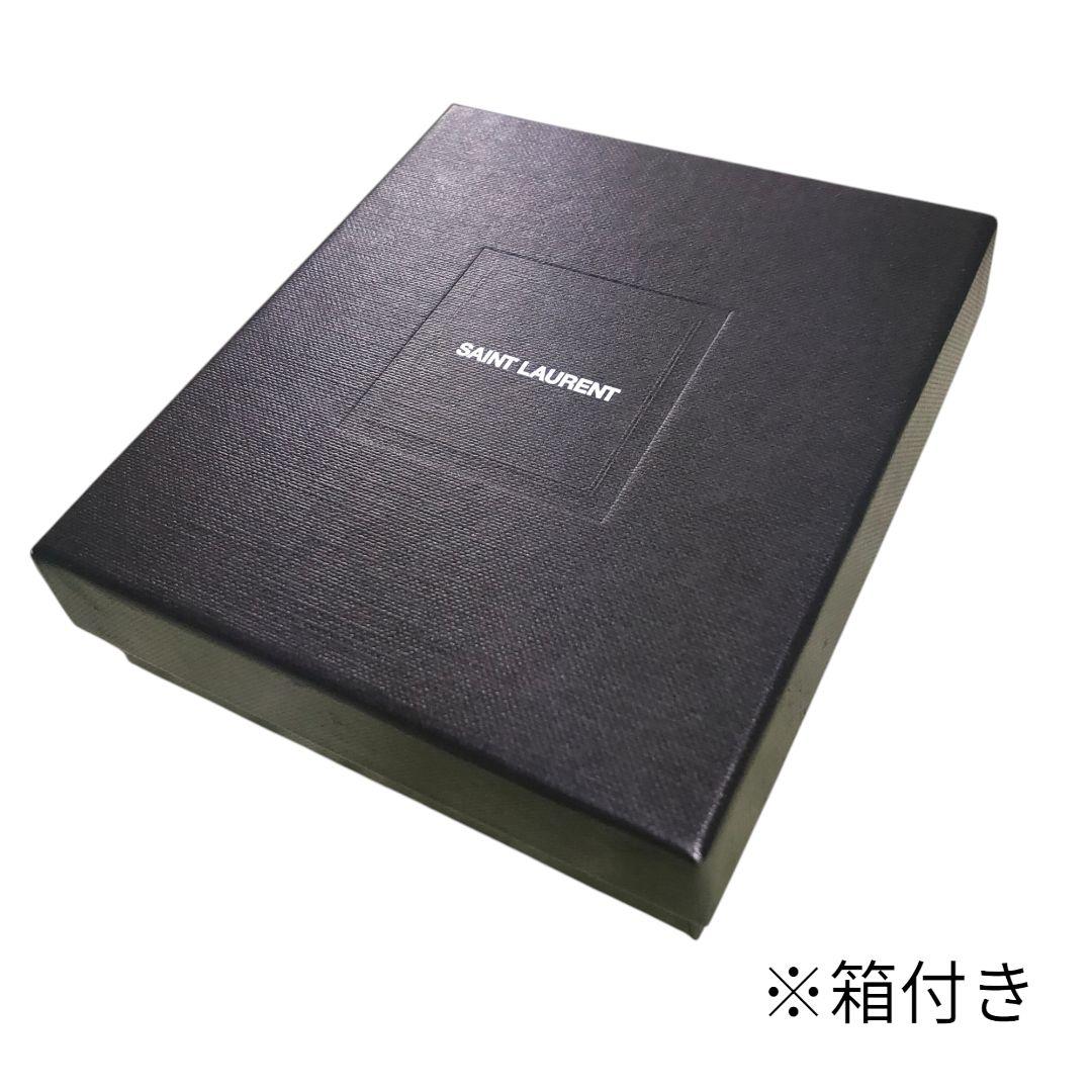 未使用 サンローラン イヴサン カード ケース 名刺入れ ケース 箱 袋 付き