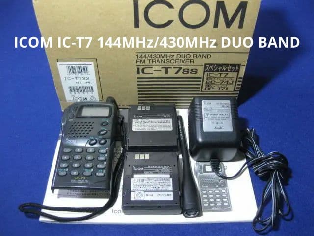 ICOM IC-T7ss 144MHz/430MHz　エアバンド広帯域受信対応