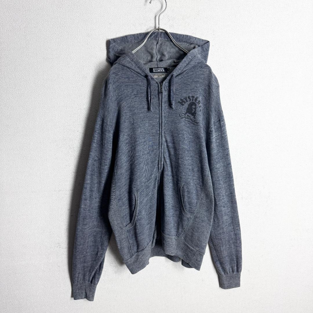 【美品☆最高デザイン☆ヒスガール】ヒステリックグラマー フルジップパーカー