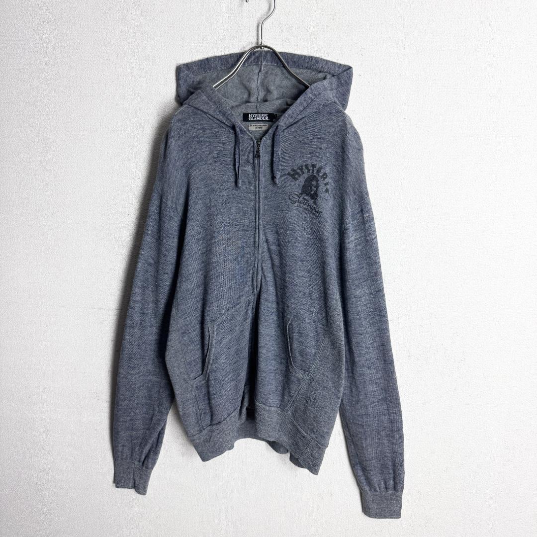 【美品☆最高デザイン☆ヒスガール】ヒステリックグラマー フルジップパーカー
