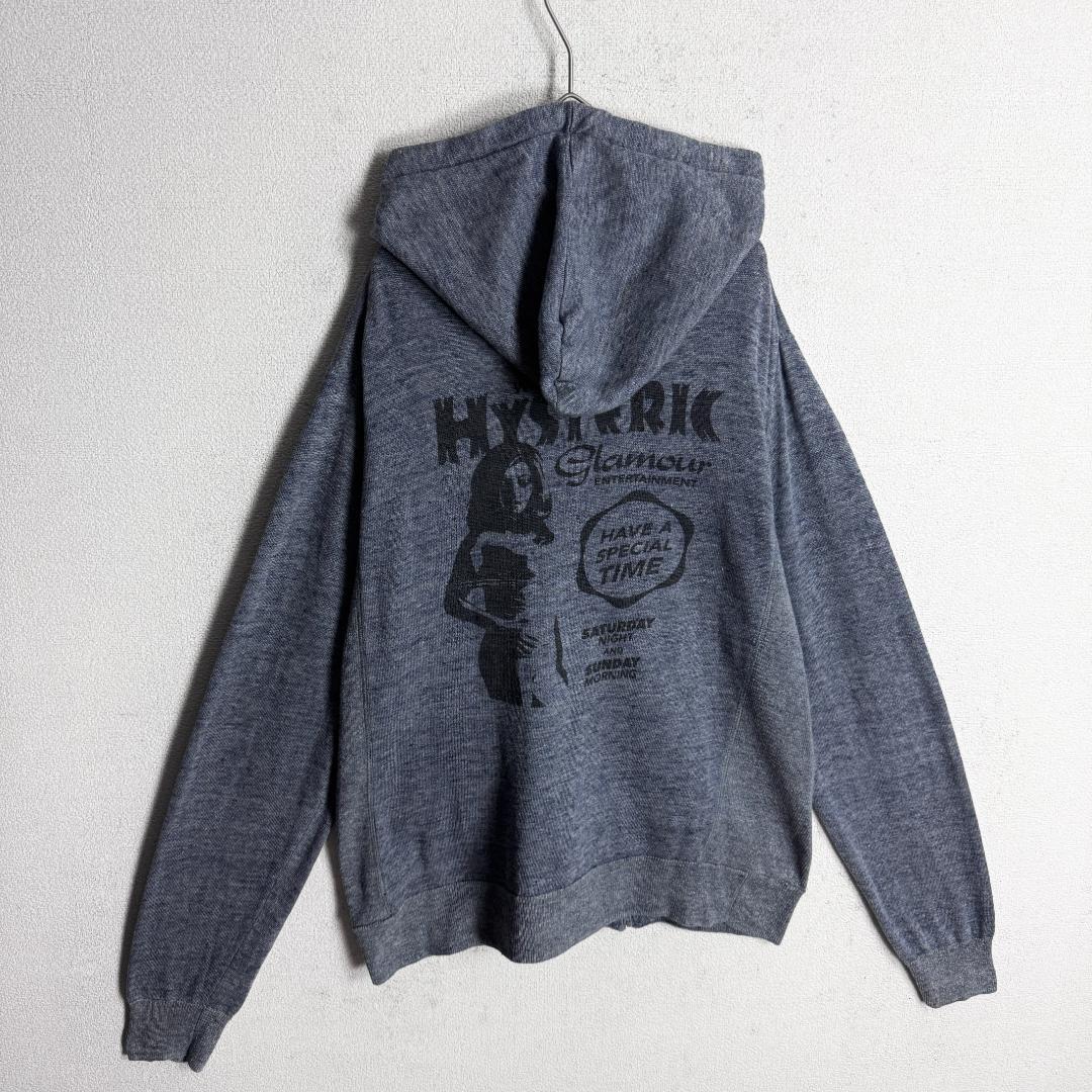 【美品☆最高デザイン☆ヒスガール】ヒステリックグラマー フルジップパーカー