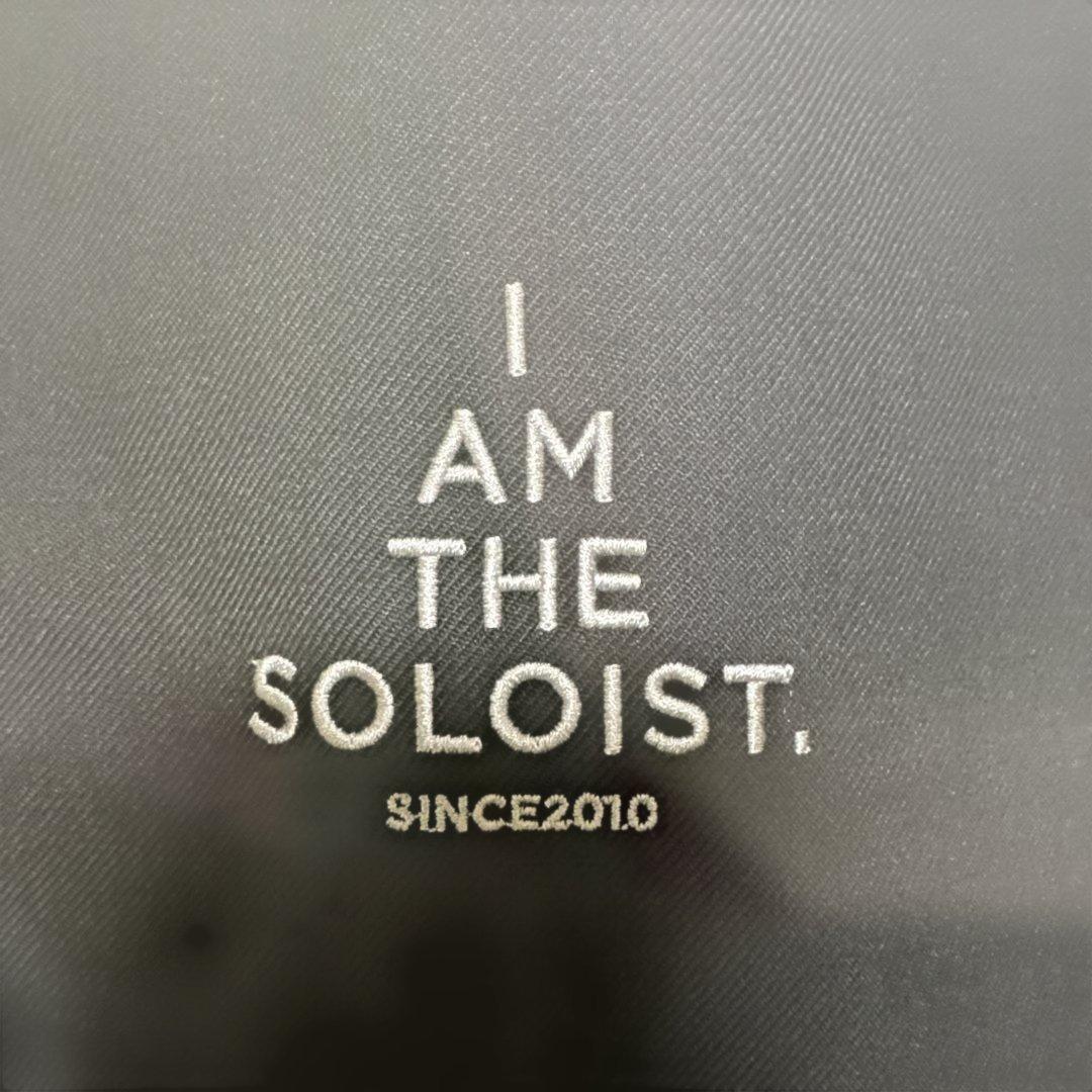 THE SOLOIST. ブラック コーチジャケット