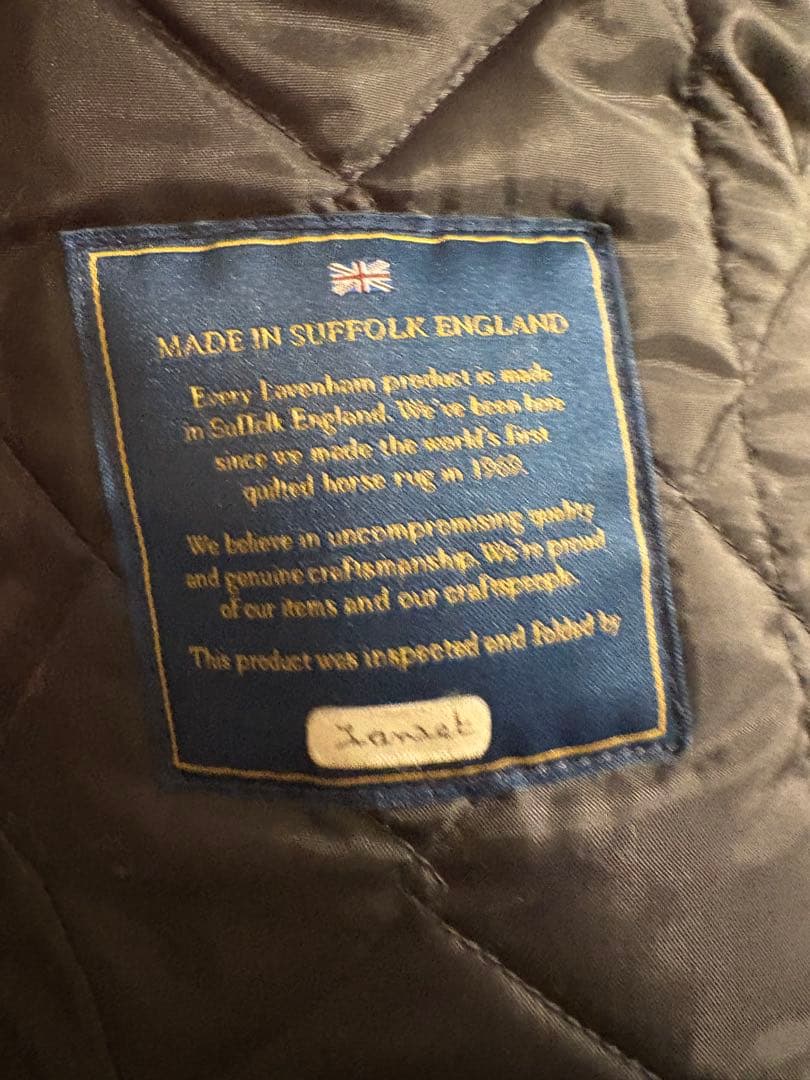 LAVENHAM キルティングベスト 10サイズ