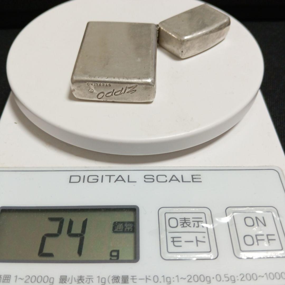 花見　zippo スターリングシルバー
