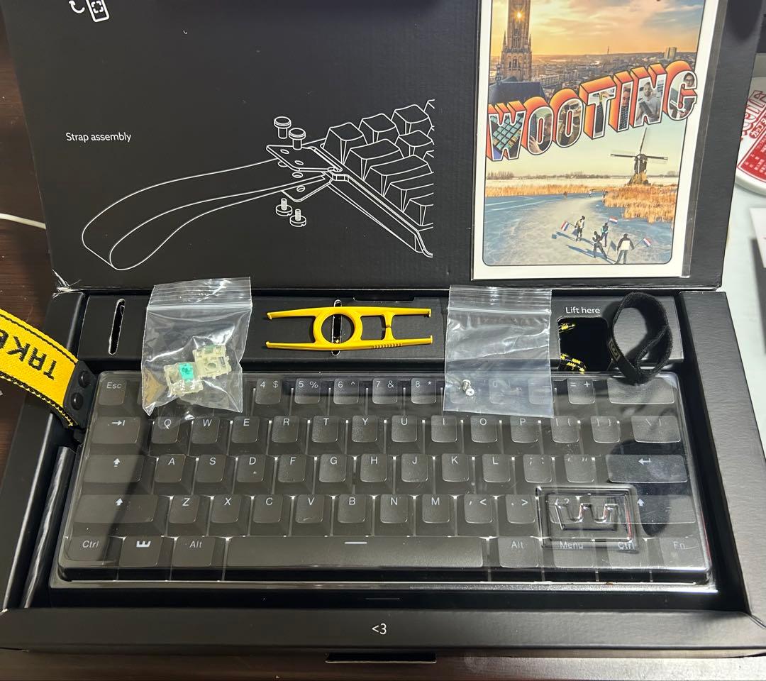 WOOTING 60HE ゲーミングキーボード ラピットトリガー