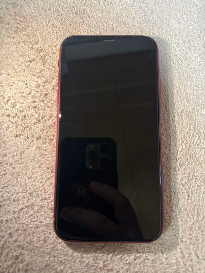 Apple iPhone 11 赤 86%バッテリー　付属品なし