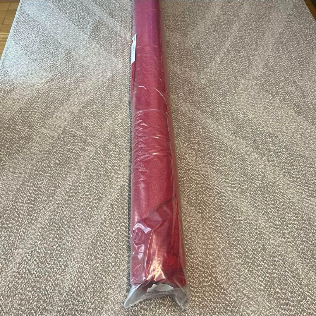 IKEA 新品未使用！ラグストエンセ STOENSE 195cm レッド赤　円