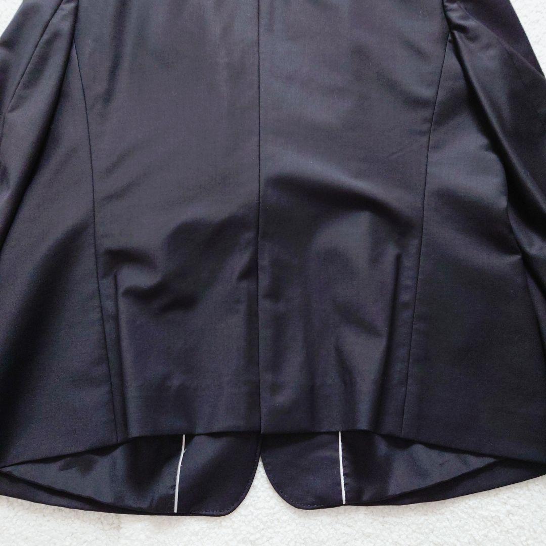 23区 Bahariye ウール ブラック パンツスーツ 上下 44