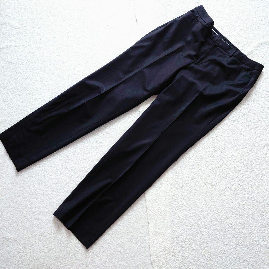 23区 Bahariye ウール ブラック パンツスーツ 上下 44