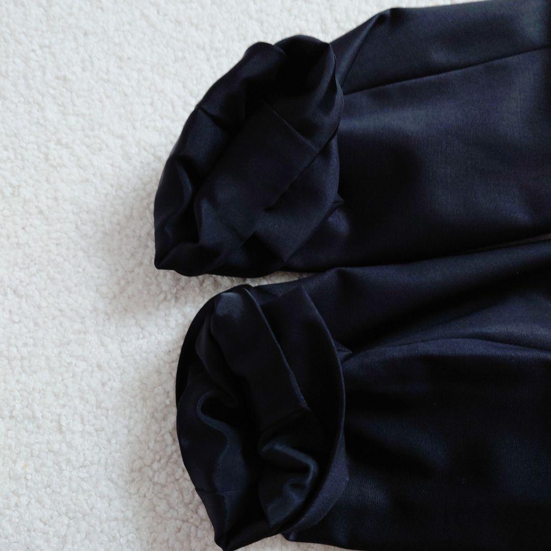 23区 Bahariye ウール ブラック パンツスーツ 上下 44