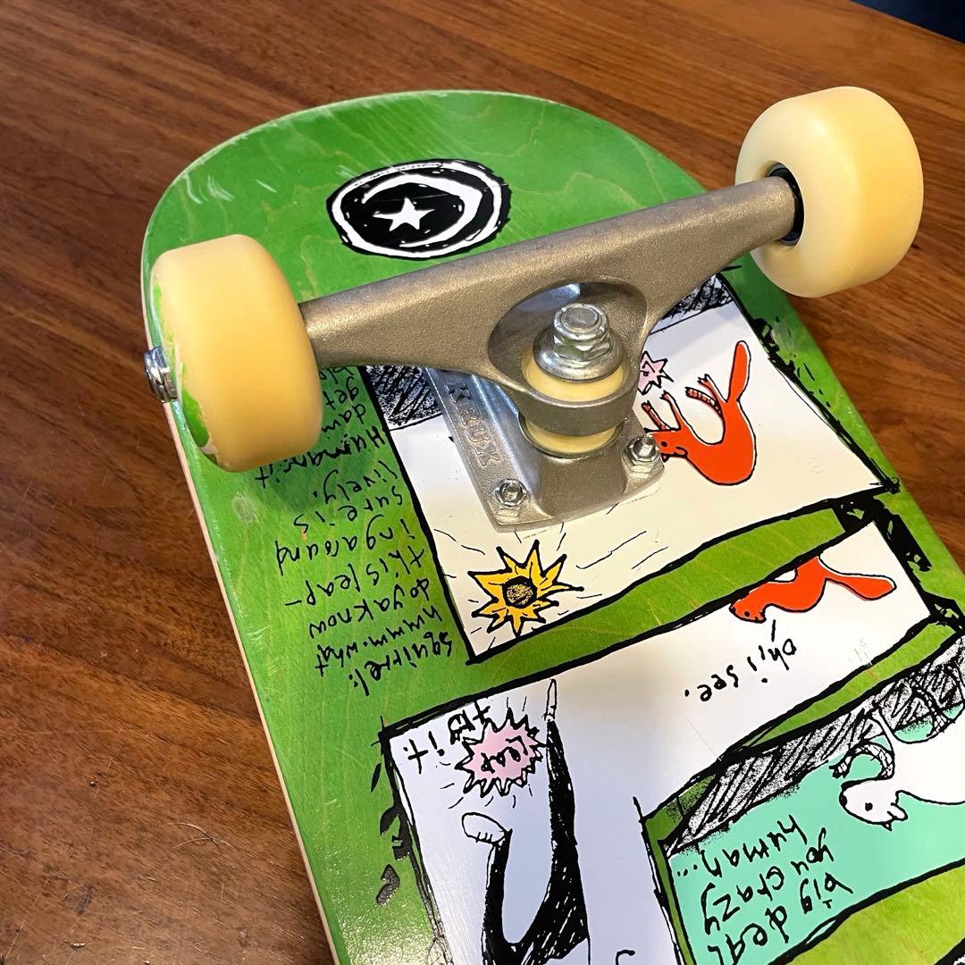 スケボー　スケートボード　コンプリート　ファンデーション　8インチ 美品