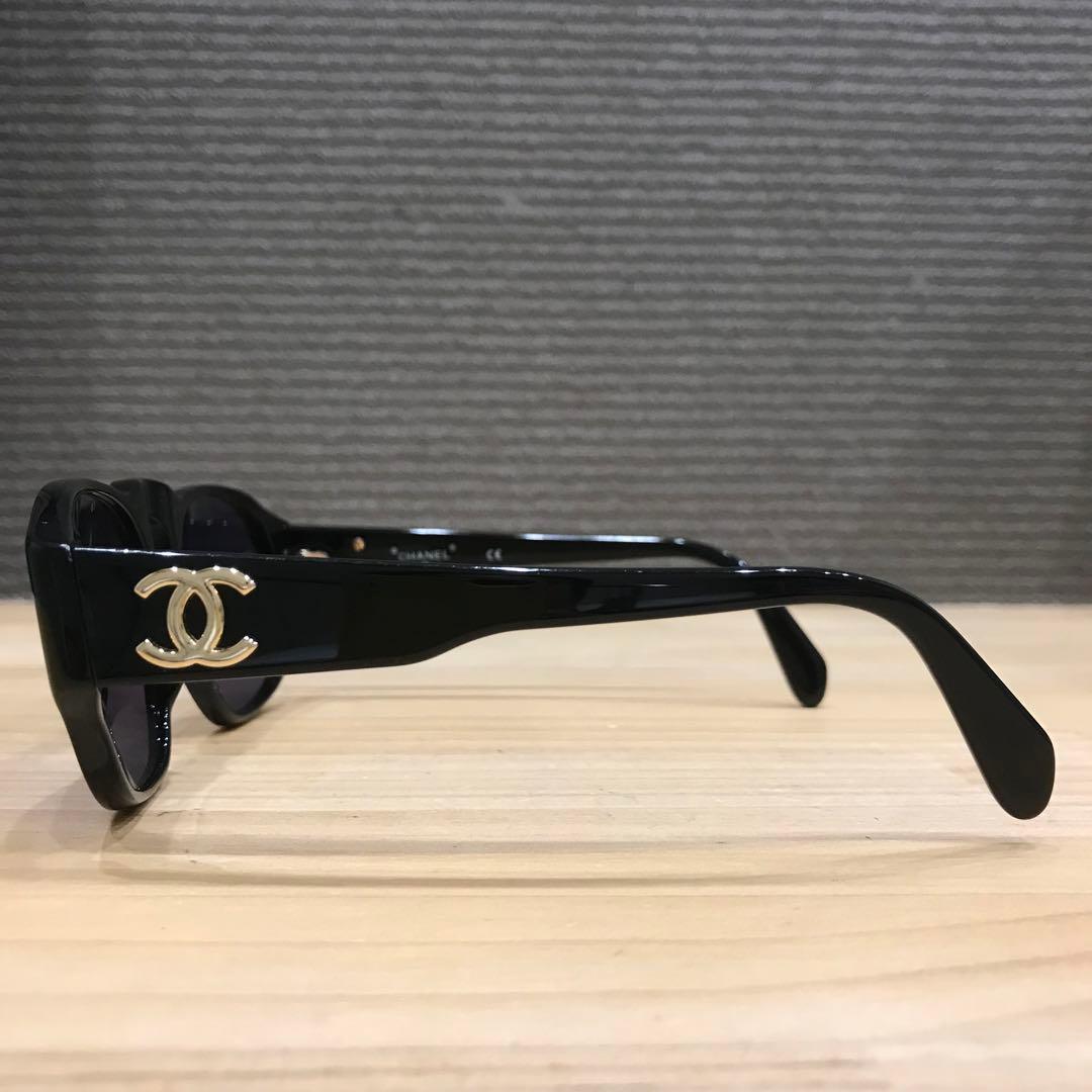 美品 CHANEL サングラス ココマーク 度なし 01452 94305