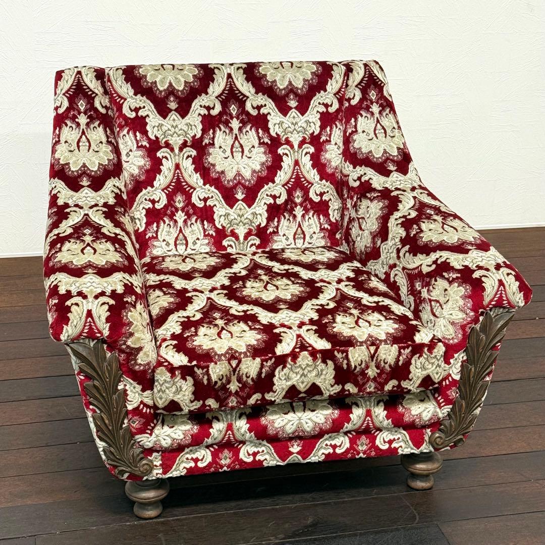 H19K86c 神戸洋家具 永田良介商店 1人掛けソファ