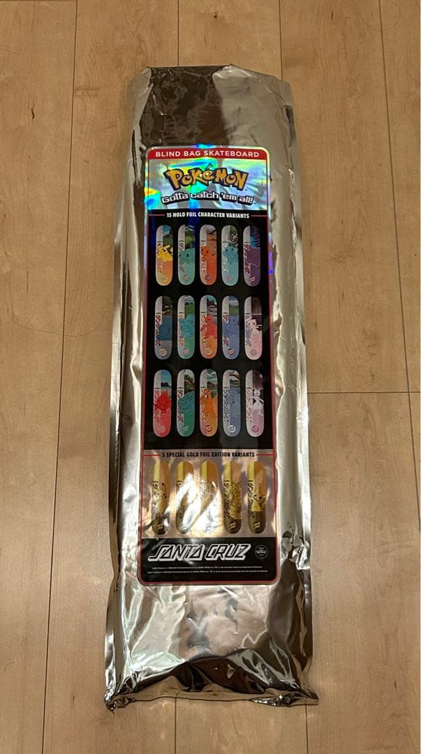 新品 ポケモン サンタクルーズ スケートボード デッキ コイキング　コラボ
