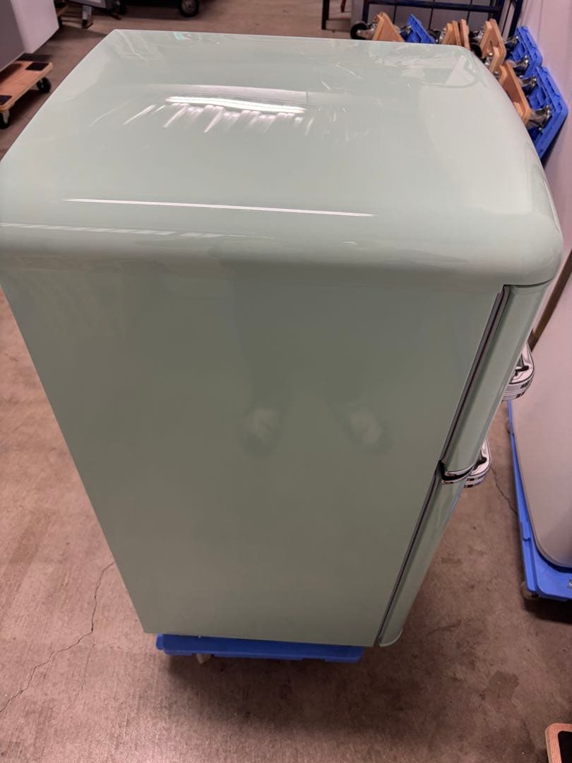 2024年製81 Lミントグリーン冷蔵庫アイリスオーヤマPRR-082D T