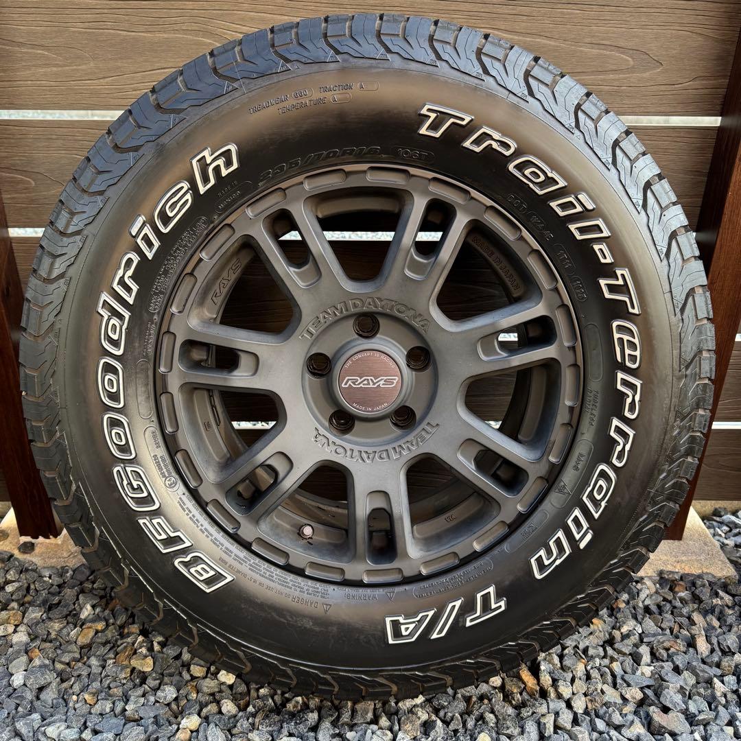 RAYS TEAM DAYTONA D207 4本 タイヤ ホイールセット