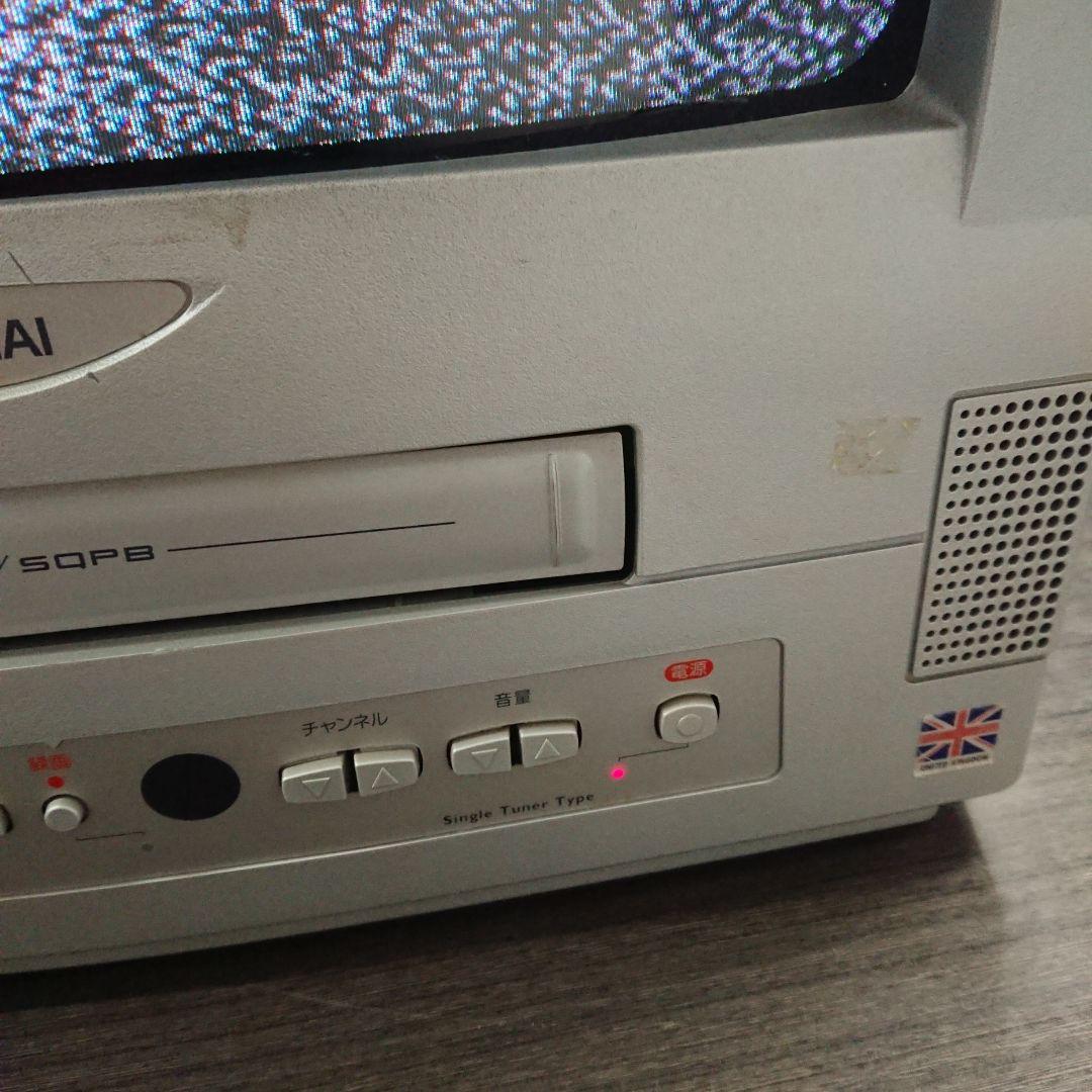 FUNAIフナイブラウン管テレビ14型ブラウン管テレビビデオ 動作品テレビビデオ