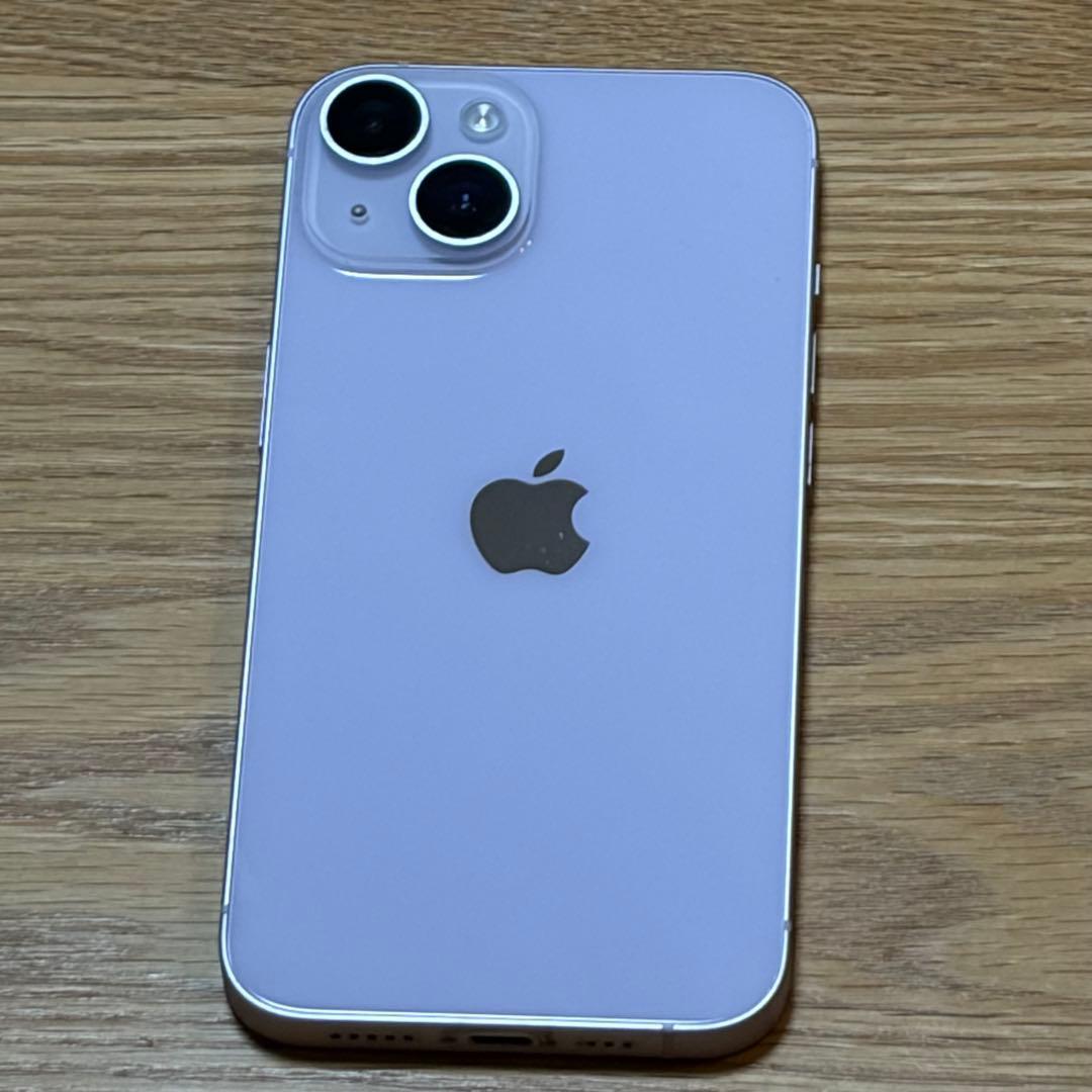 【美品】iPhone14 256GB パープル SIMフリー