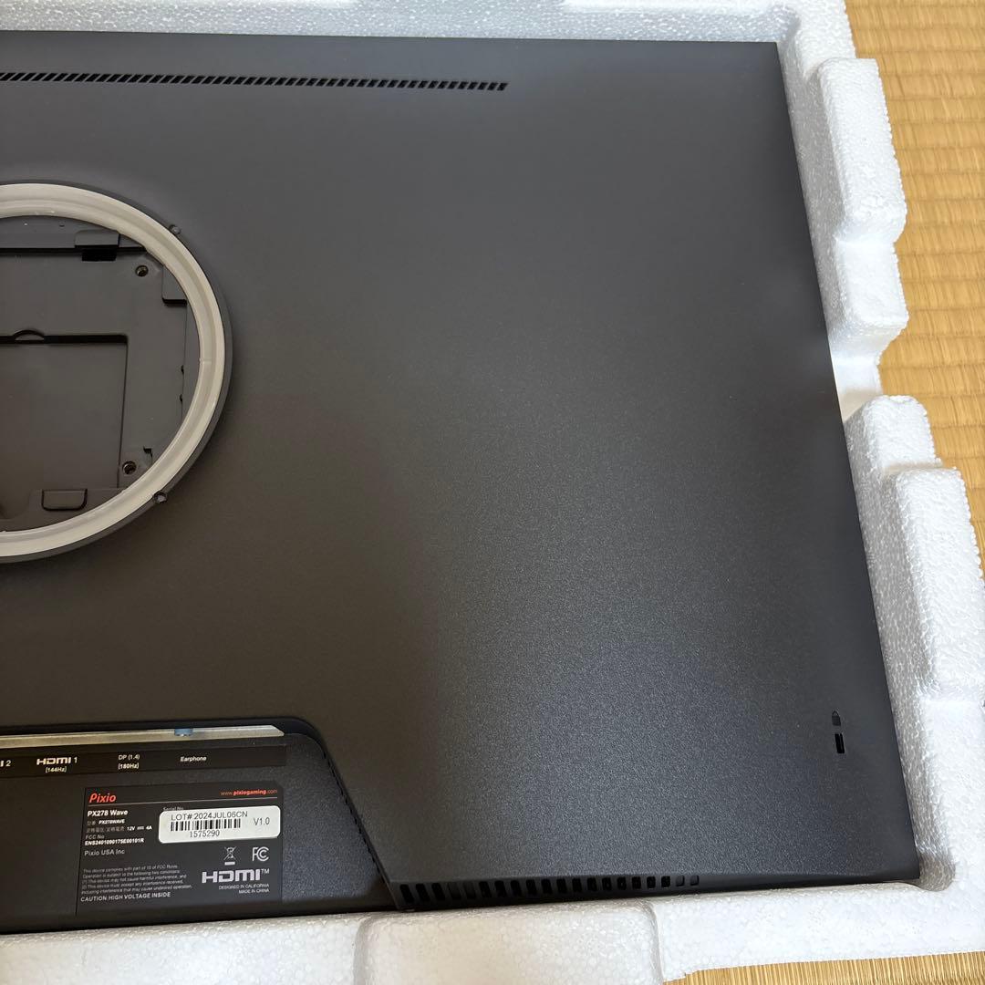 Pixio PX278 WAVE ブラック