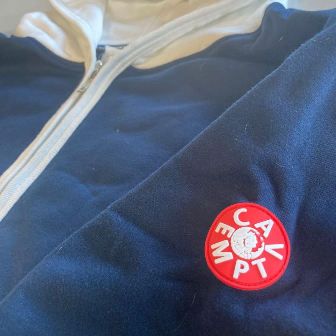 CAV EMPT ジップパーカー ネイビー　C.E 初期
