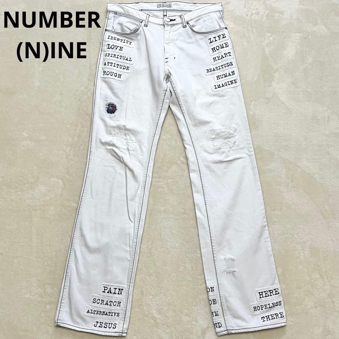 NUMBER(N)INE 02SS モダンエイジ期 Wappen DENIM