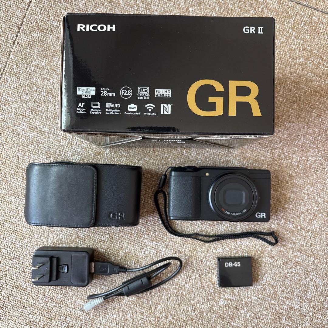RICOH リコー GR2 grII 箱付き 【シャッター数1,516回】