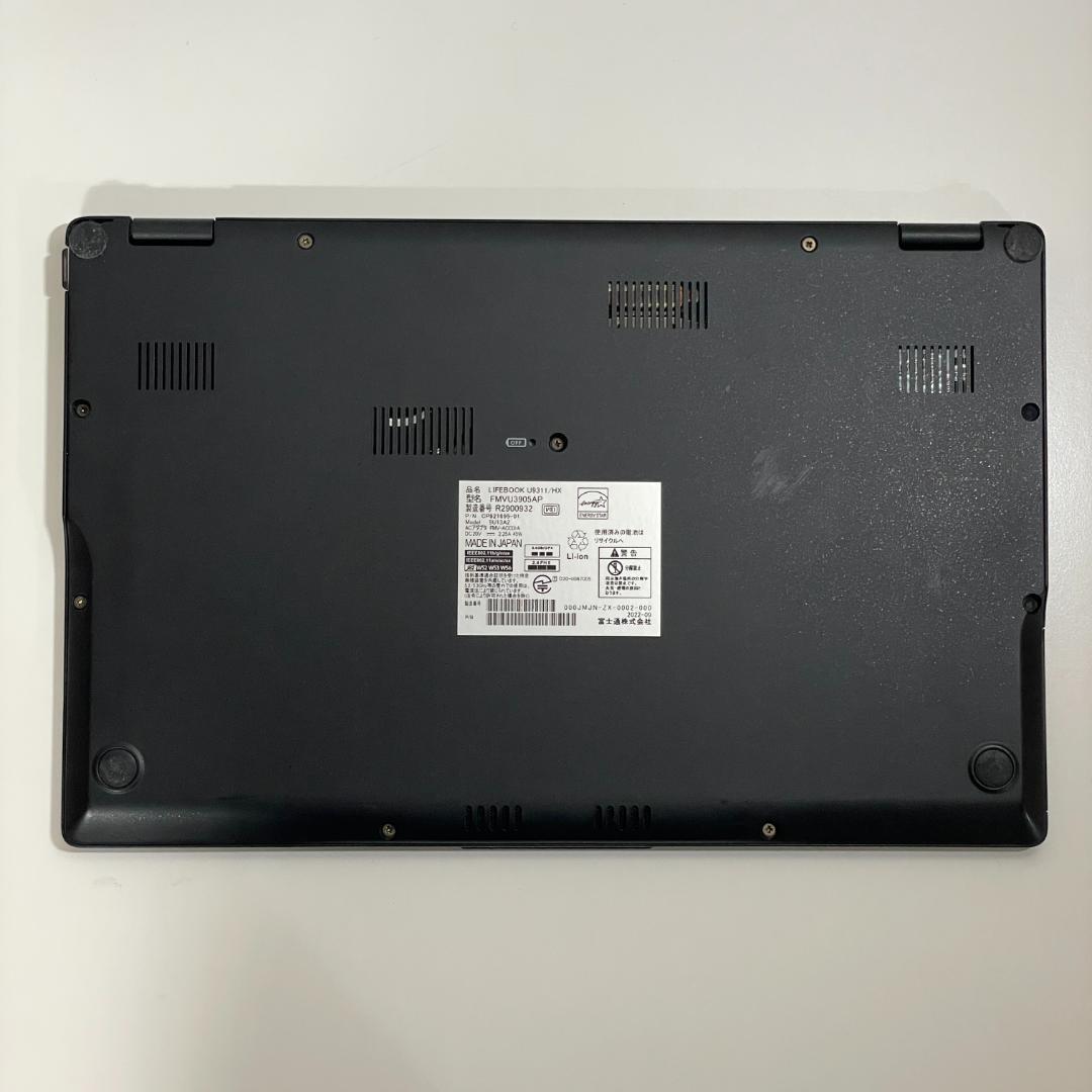 第11世代 i5 LIFEBOOK u9311 薄型 オフィス ノートPC