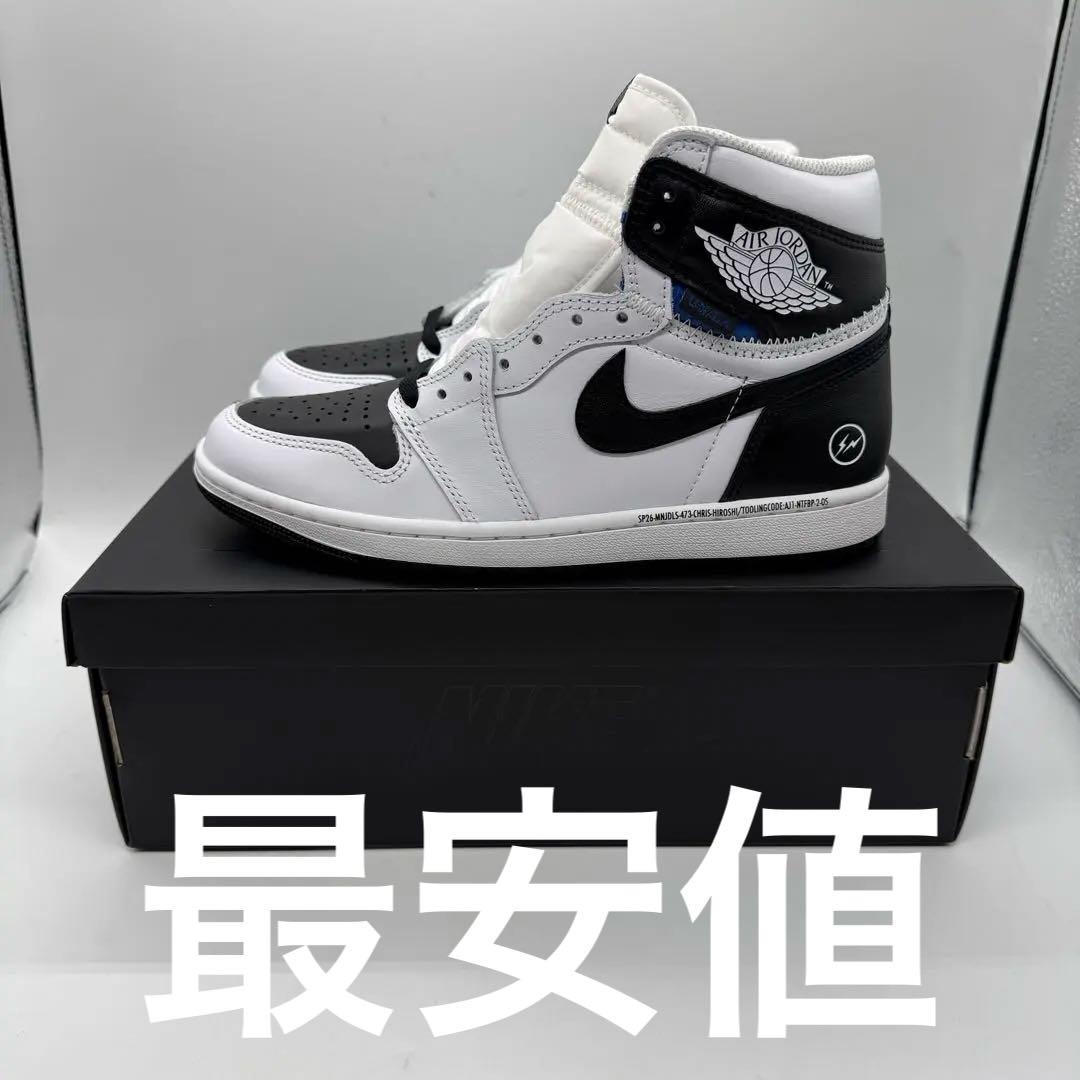靴 fragment design UNION Nike Jordan 1