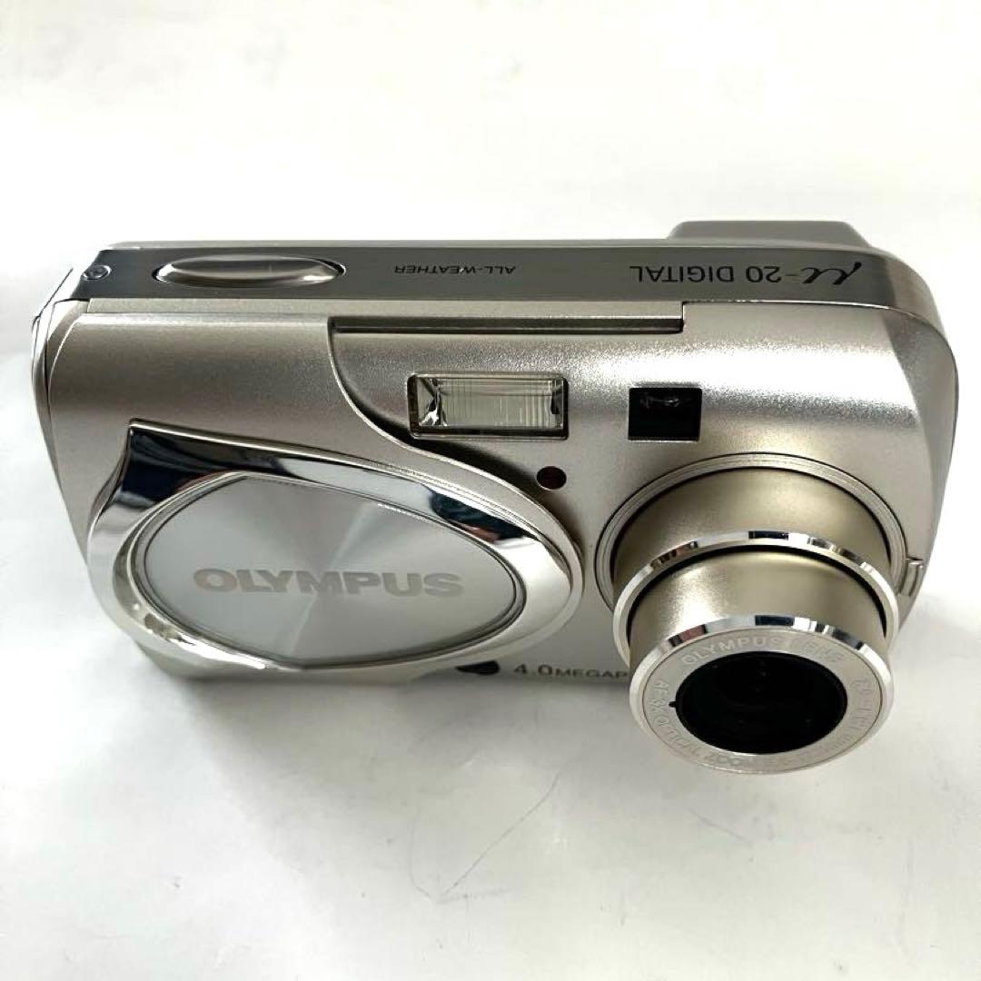OLYMPUS μ-20 DIGITAL コンパクトデジタルカメラ【美品】