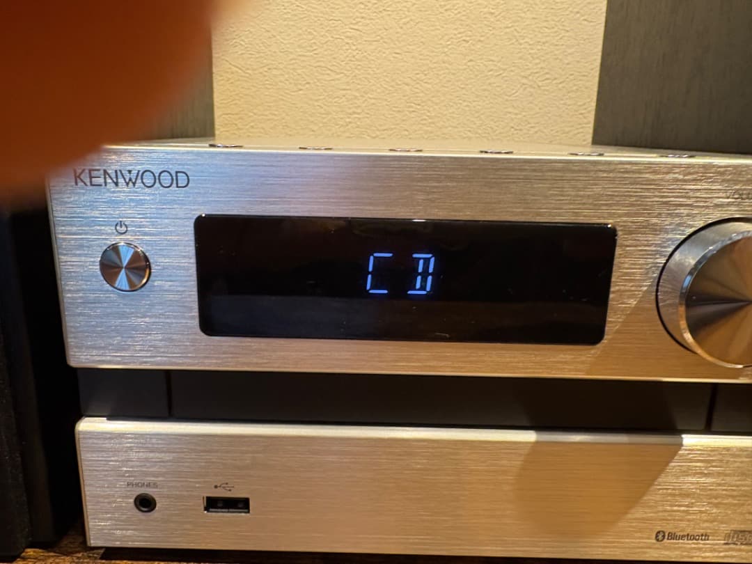 KENWOOD ミニコンポ M-EB50-S BT対応 [2024年製]