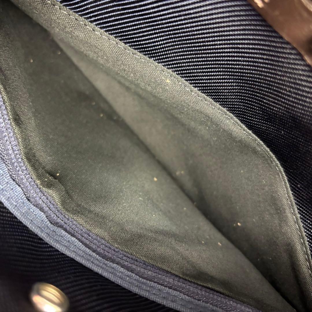 ブラックレーベルクレストブリッジ 2way ビジネスバッグ 通勤 A4収納可　紺